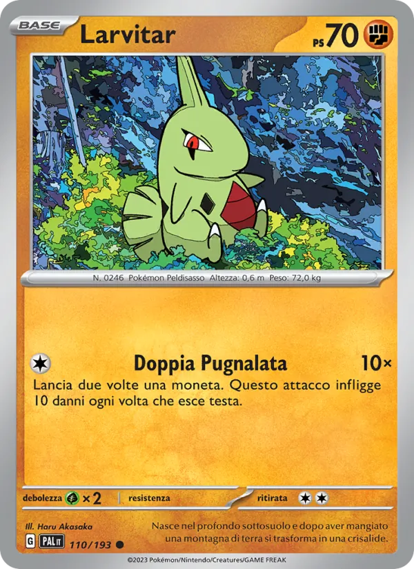 Larvitar – Evoluzioni a Paldea 110