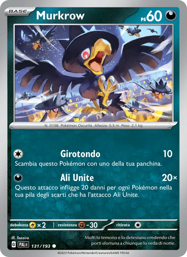 Murkrow – Evoluzioni a Paldea 131