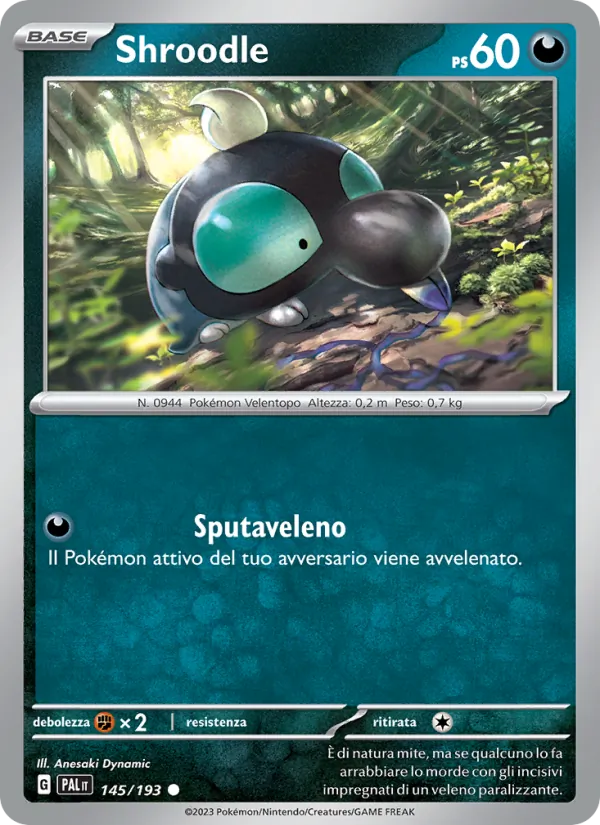 Shroodle – Evoluzioni a Paldea 145