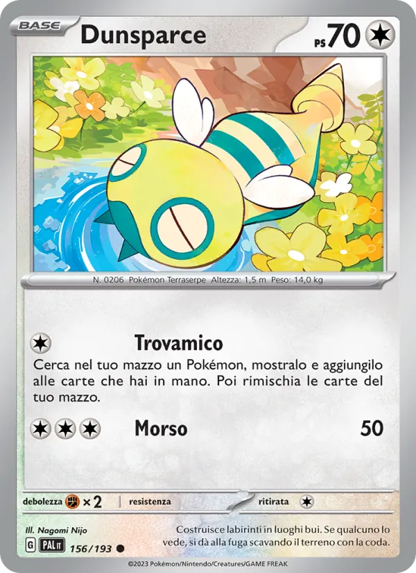 Dunsparce – Evoluzioni a Paldea 156