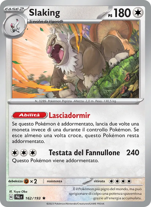 Slaking – Evoluzioni a Paldea 162