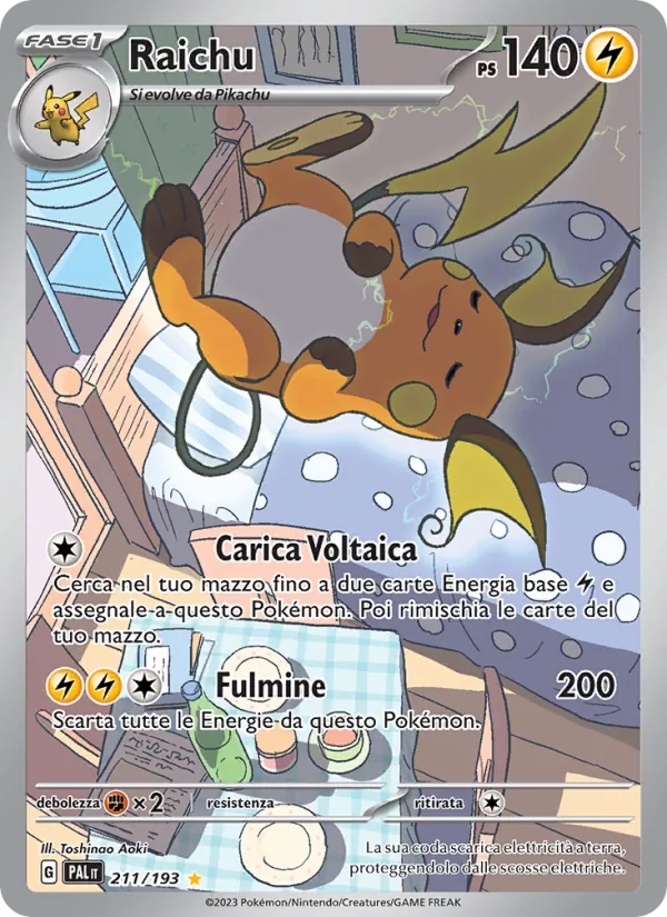 Raichu – Evoluzioni a Paldea 211