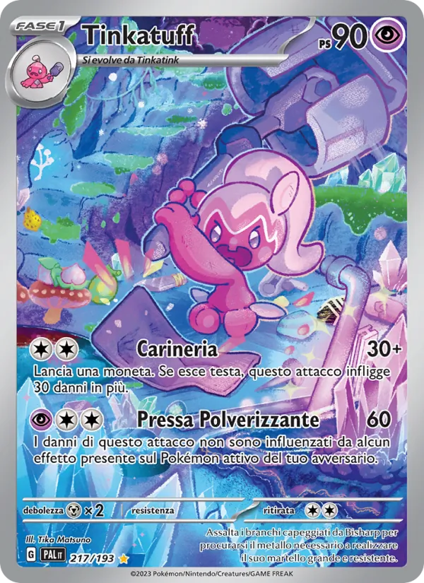 Tinkatuff – Evoluzioni a Paldea 217