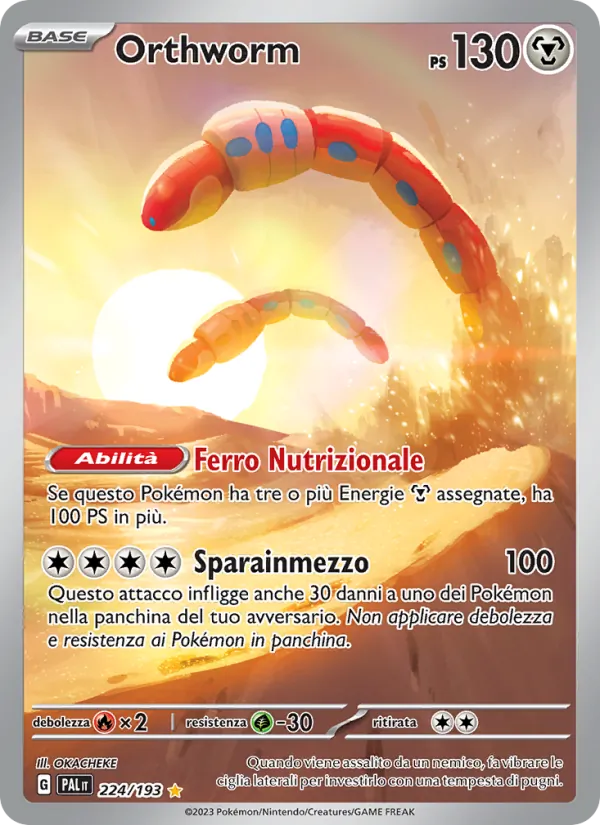 Orthworm – Evoluzioni a Paldea 224