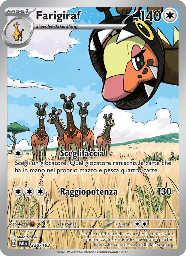 Farigiraf – Evoluzioni a Paldea 228