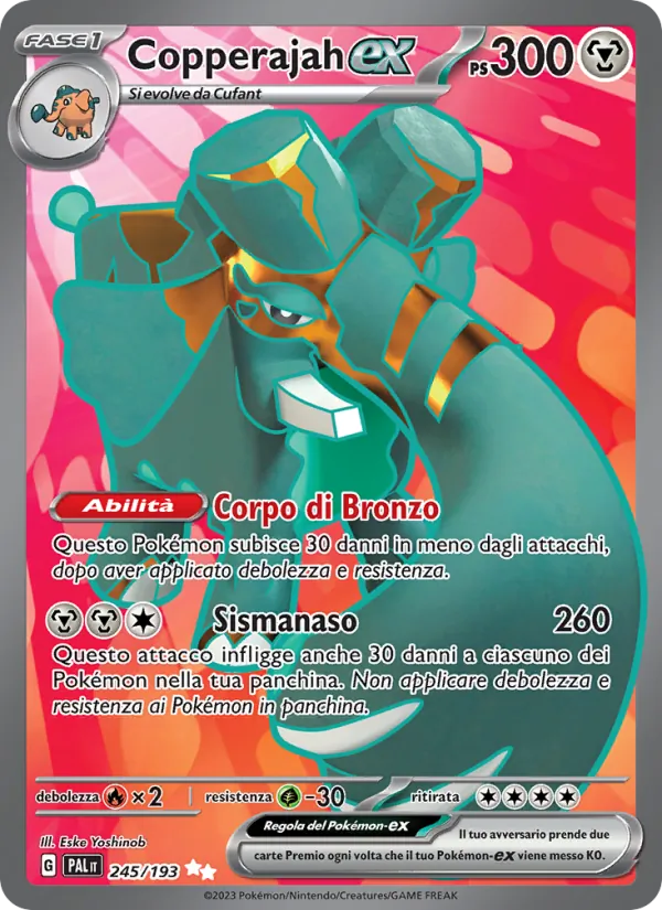 Copperajah-ex – Evoluzioni a Paldea 245