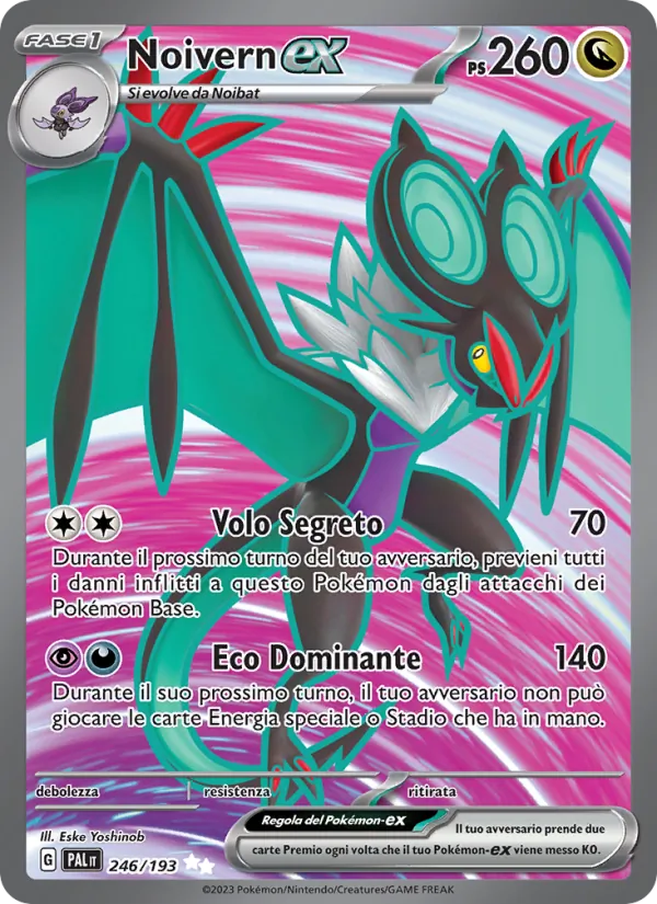 Noivern-ex – Evoluzioni a Paldea 246