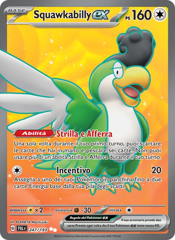 Squawkabilly-ex – Evoluzioni a Paldea 247