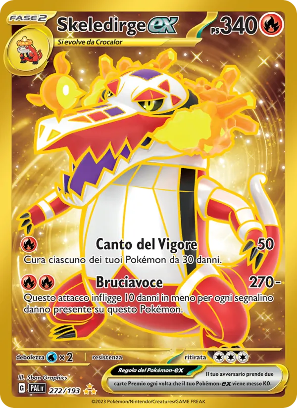 Skeledirge-ex – Evoluzioni a Paldea 272