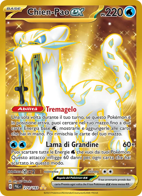 Chien-Pao-ex – Evoluzioni a Paldea 274