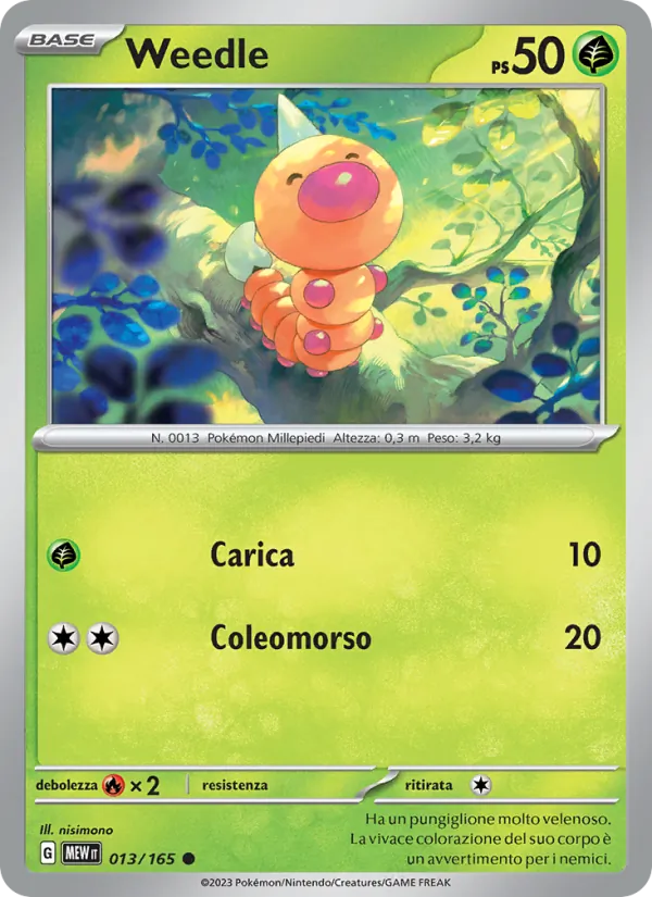 Weedle – 151 13