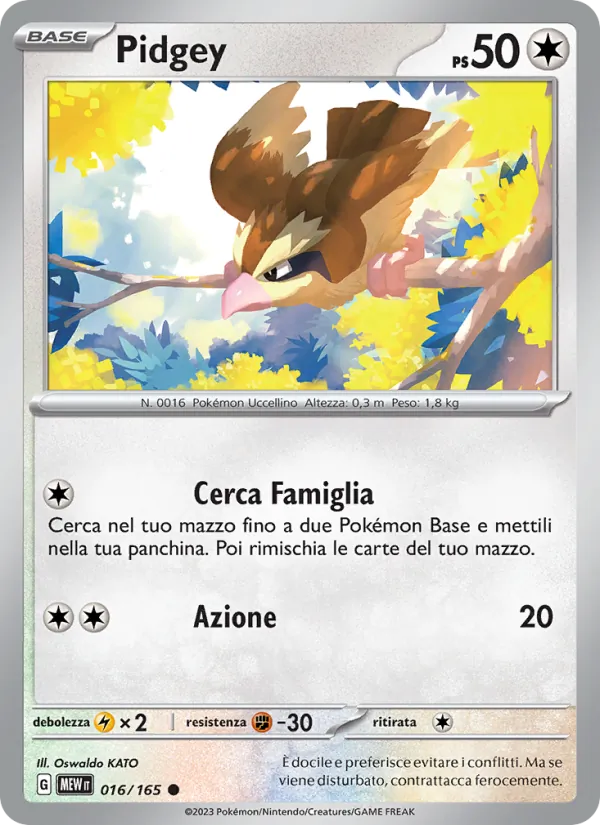 Pidgey – 151 16