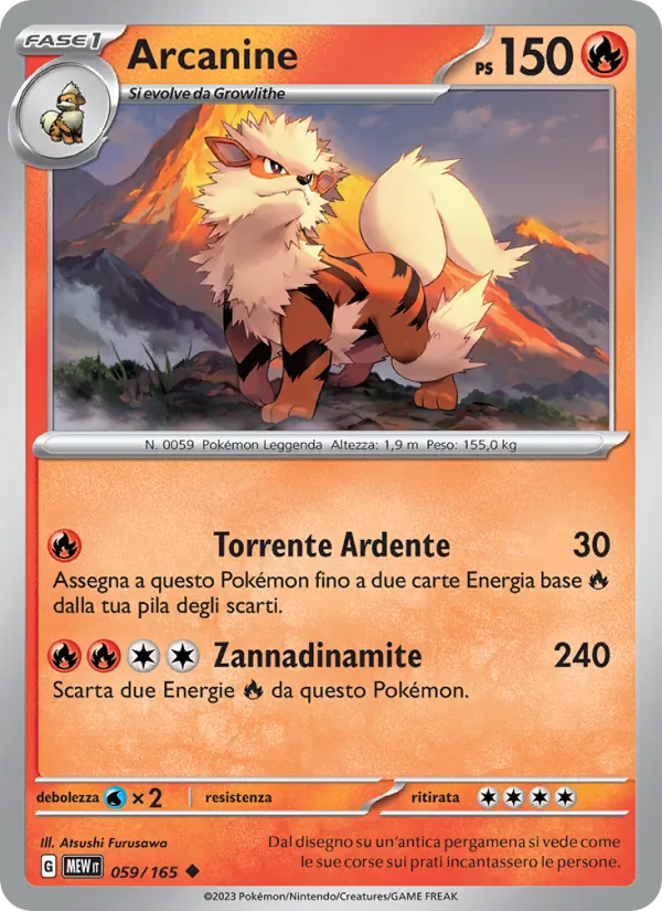 Arcanine – 151 59