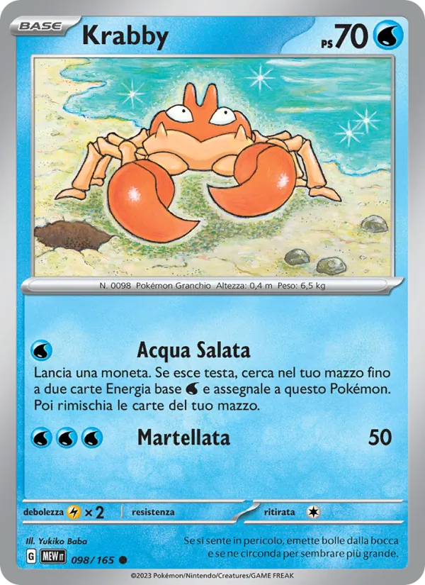 Krabby – 151 98