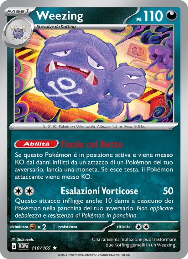 Weezing – 151 110
