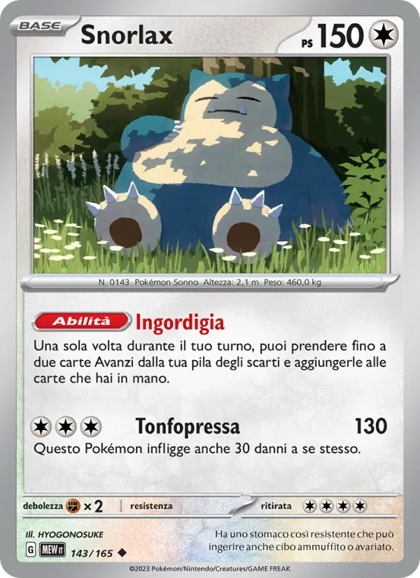 Snorlax – 151 143