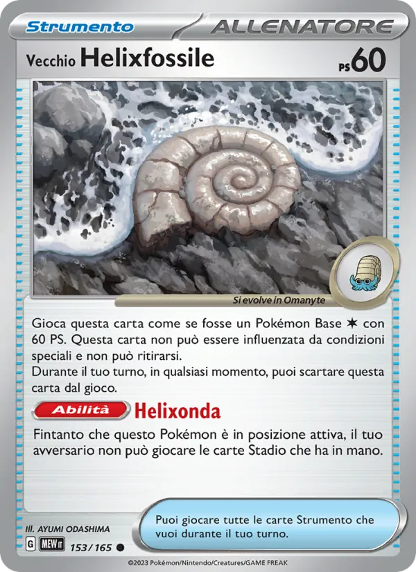 Vecchio Helixfossile – 151 153