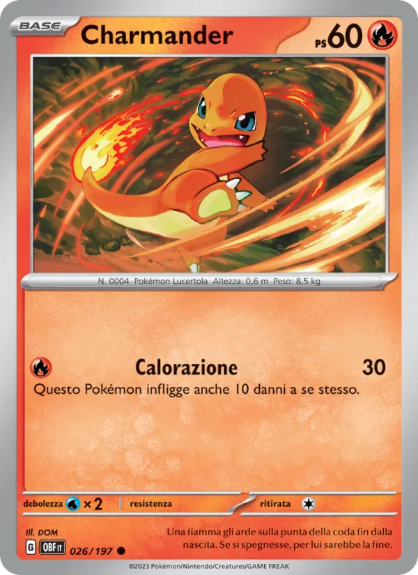 Charmander – Ossidiana Infuocata 26