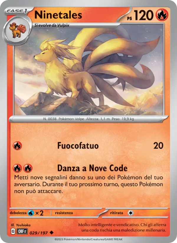 Ninetales – Ossidiana Infuocata 29