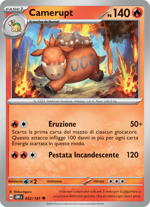 Camerupt – Ossidiana Infuocata 32