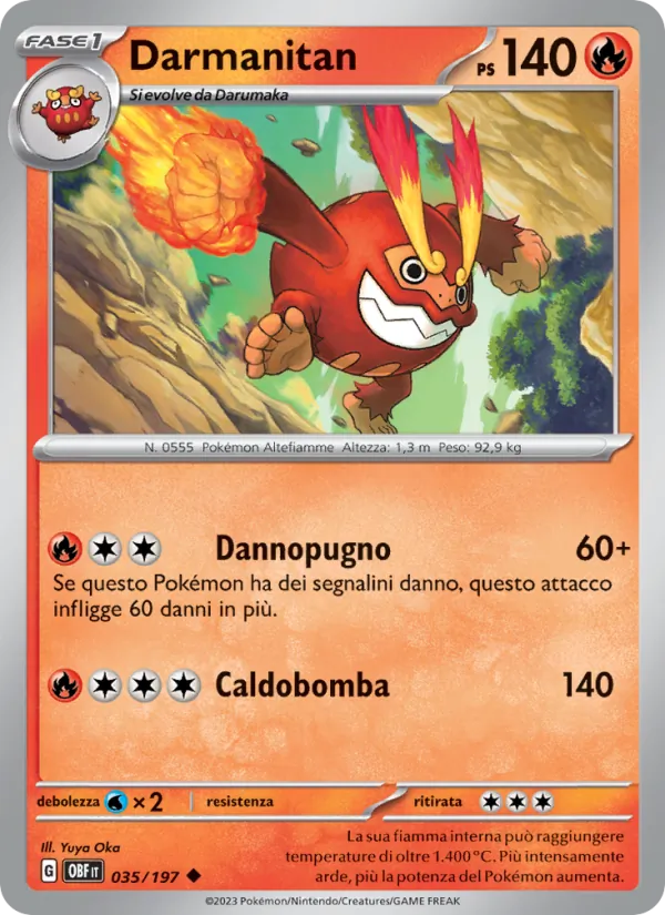 Darmanitan – Ossidiana Infuocata 35