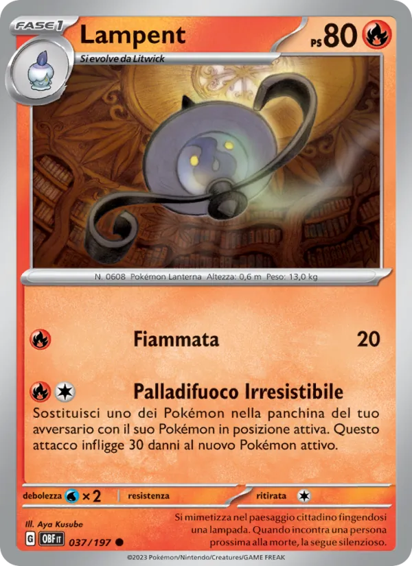 Lampent – Ossidiana Infuocata 37