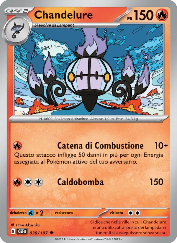 Chandelure – Ossidiana Infuocata 38