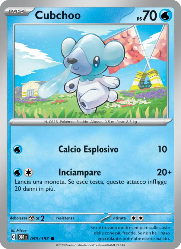 Cubchoo – Ossidiana Infuocata 53