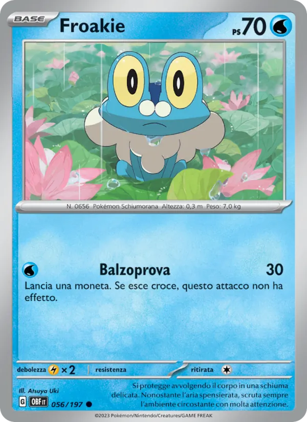 Froakie – Ossidiana Infuocata 56