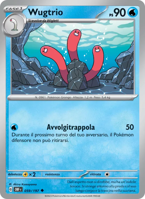 Wugtrio – Ossidiana Infuocata 59