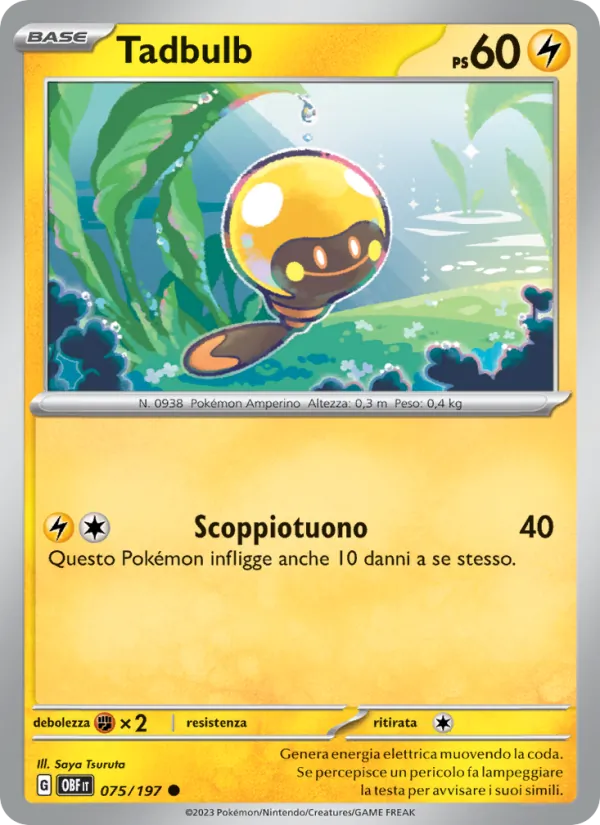 Tadbulb – Ossidiana Infuocata 75