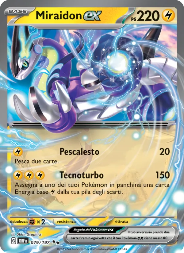 Miraidon-ex – Ossidiana Infuocata 79