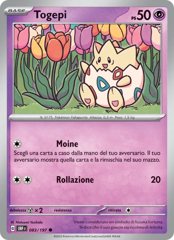 Togepi – Ossidiana Infuocata 83