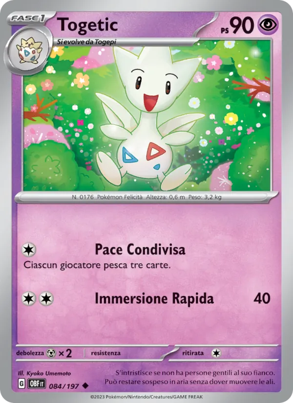 Togetic – Ossidiana Infuocata 84