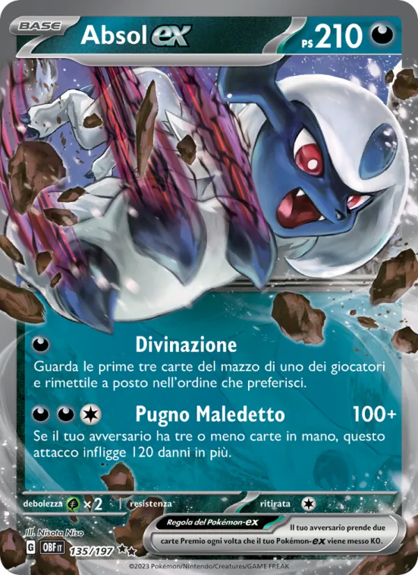 Absol-ex – Ossidiana Infuocata 135