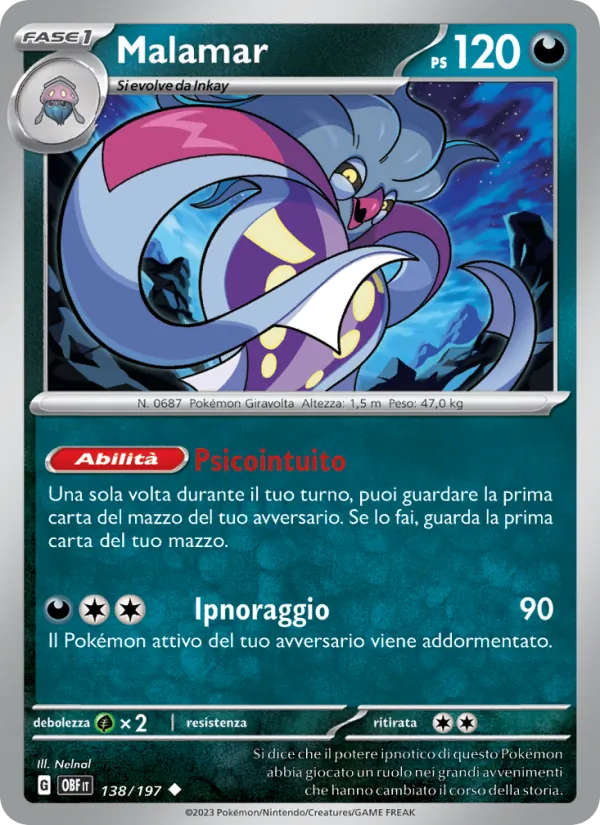 Malamar – Ossidiana Infuocata 138