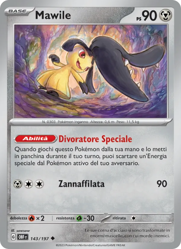 Mawile – Ossidiana Infuocata 143