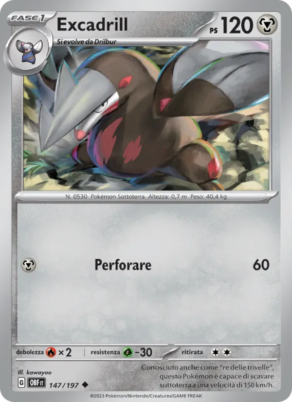 Excadrill – Ossidiana Infuocata 147
