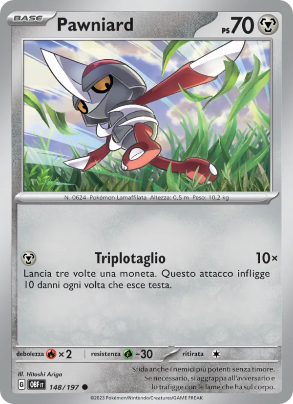 Pawniard – Ossidiana Infuocata 148