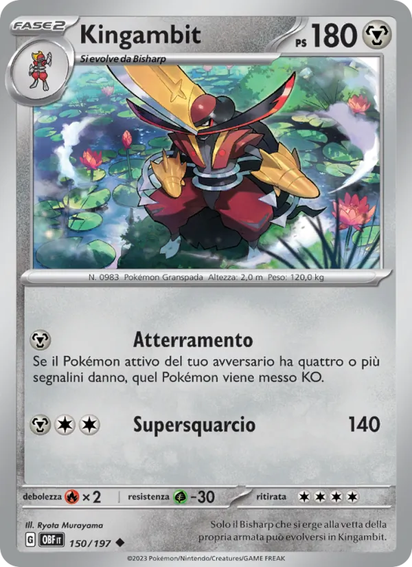Kingambit – Ossidiana Infuocata 150