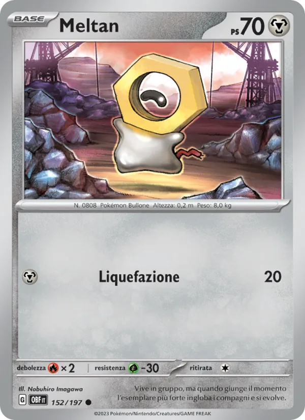 Meltan – Ossidiana Infuocata 152