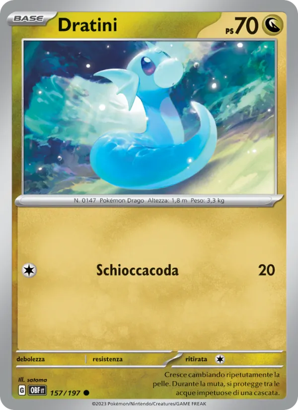 Dratini – Ossidiana Infuocata 157