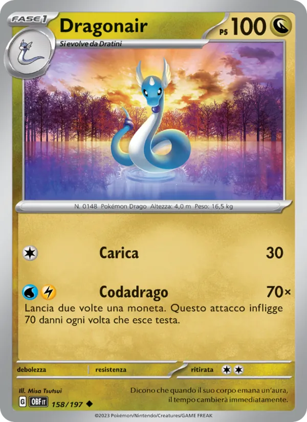 Dragonair – Ossidiana Infuocata 158