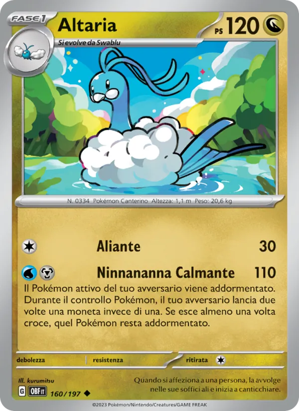 Altaria – Ossidiana Infuocata 160