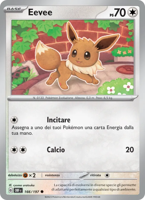 Eevee – Ossidiana Infuocata 166