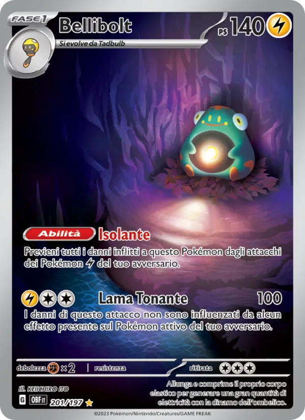 Bellibolt – Ossidiana Infuocata 201