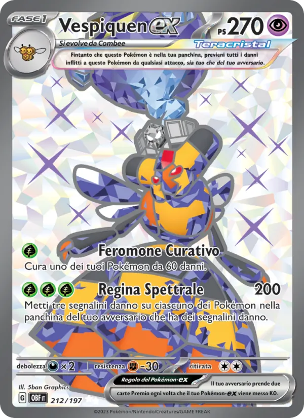 Vespiquen-ex – Ossidiana Infuocata 212