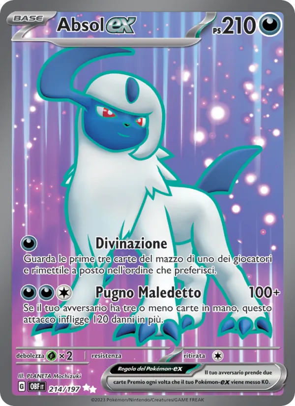 Absol-ex – Ossidiana Infuocata 214