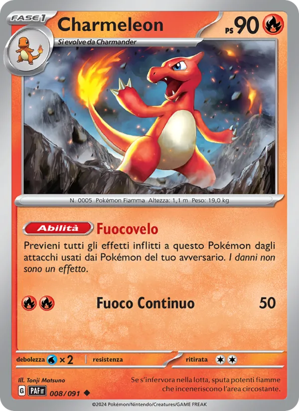Charmeleon – Destino di Paldea 8
