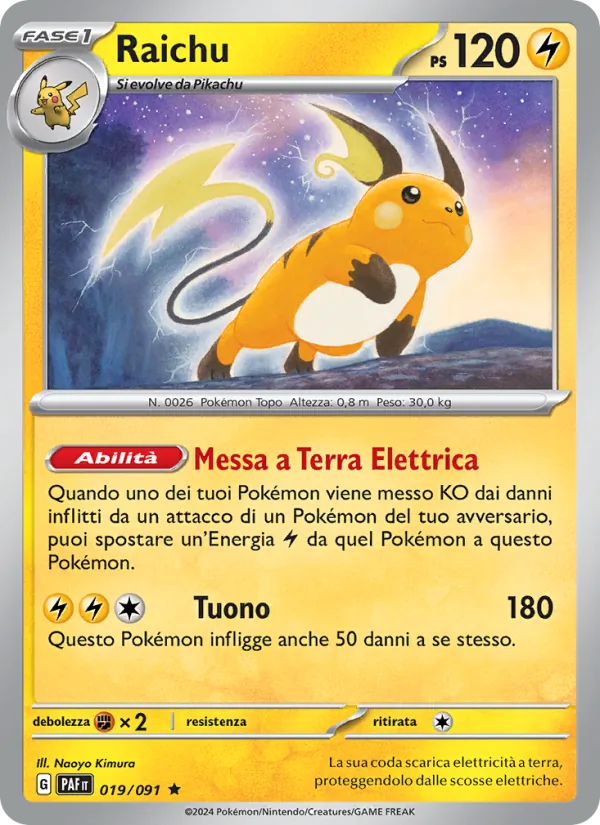 Raichu – Destino di Paldea 19